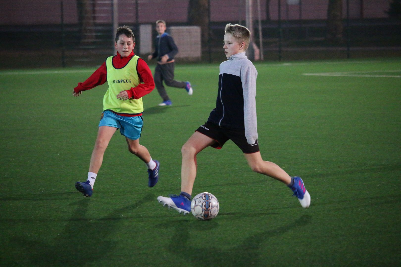 Igra na skraćenom terenu glavni dio prošlotjednog treninga U-15 nogometaša Graničara